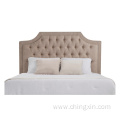 Button Tufting Upholstered Fabric Bed Bedroom Furniture